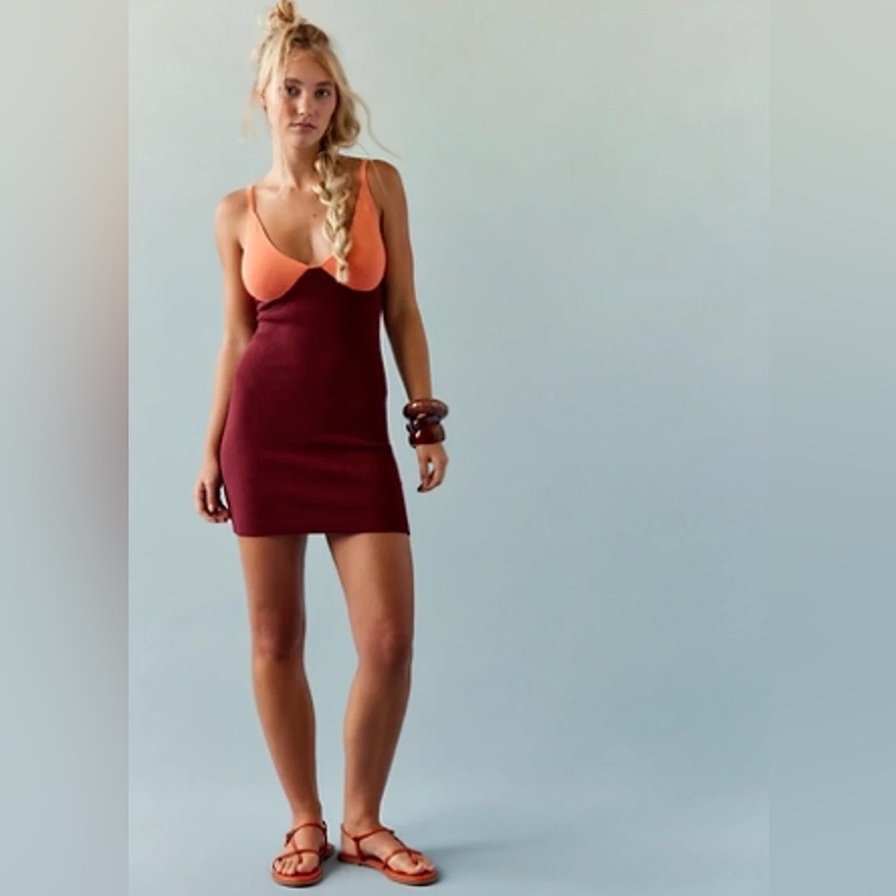 Free People Tierra Sweater Mini Dress-NWT
